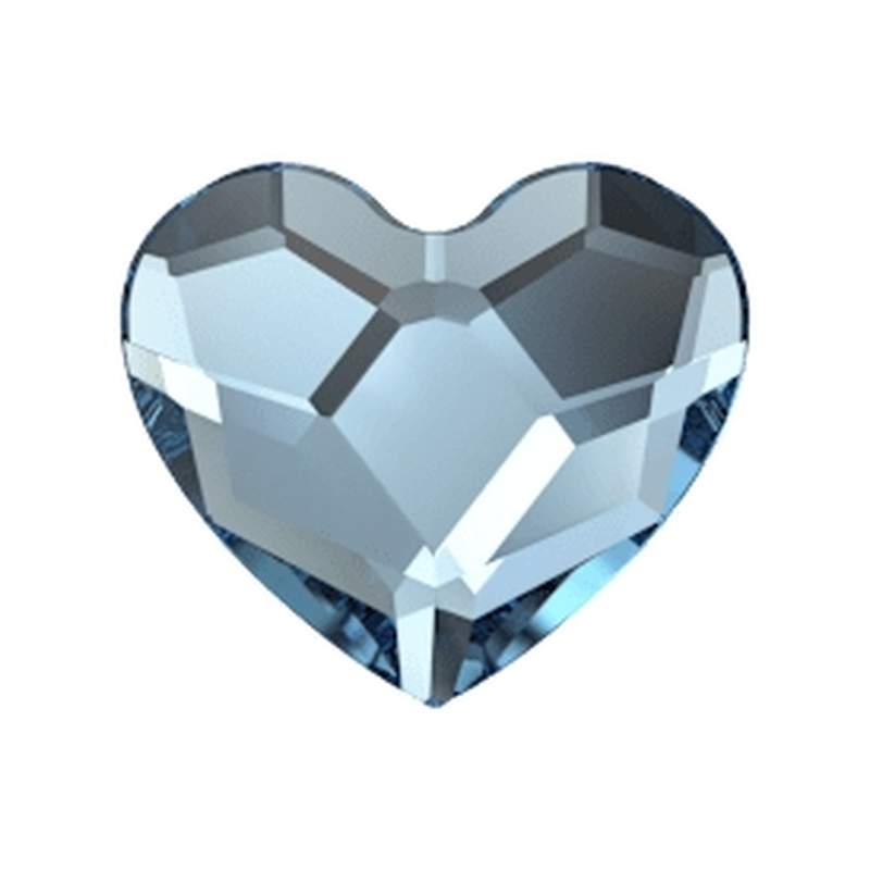 Swarovski Hotfix Crystals 2808 6 mm Aquamarine M HF
