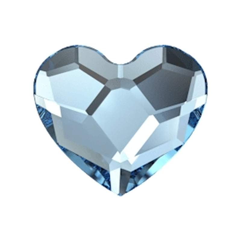 Swarovski Flatback Crystals 2808 6 mm Aquamarine F