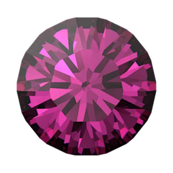 Swarovski Round Stones 1028 pp 11 Dark Rose F