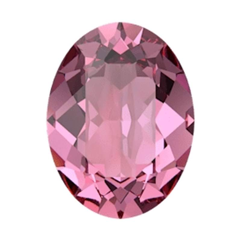 Swarovski Fancy Stones 4120 8 x 6 mm Rose Ignite