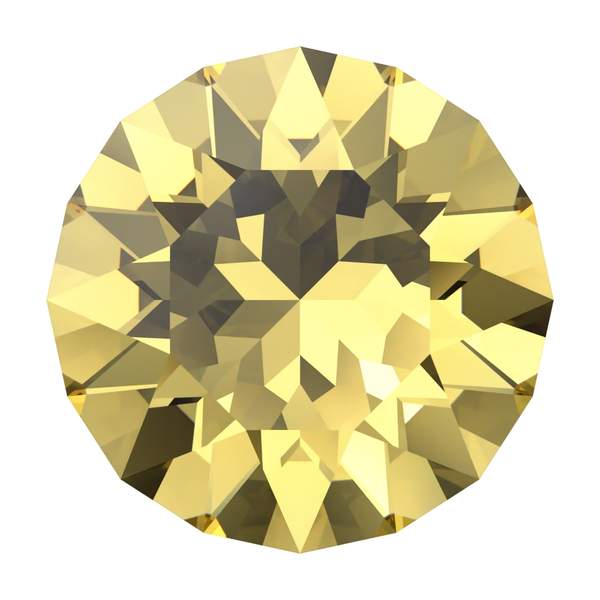 Swarovski Round Stones 1088 pp 24 Recreated Dark Jonquil F