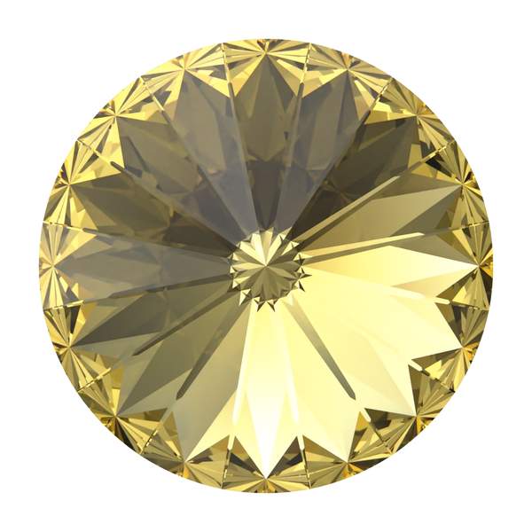 Swarovski Round Stones 1122 12 mm Recreated Dark Jonquil F