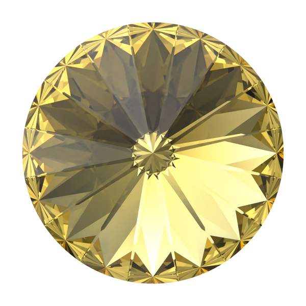 Swarovski Round Stones 1122 ss 39 Recreated Dark Jonquil F
