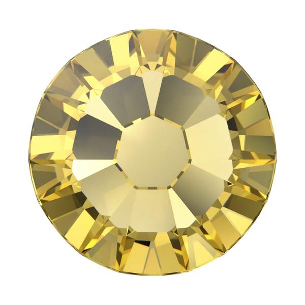Swarovski Flatback Crystals 2058 ss 7 Recreated Dark Jonquil F