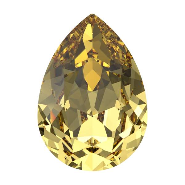 Swarovski Fancy Stones 4320 10 x 7 mm Recreated Dark Jonquil F