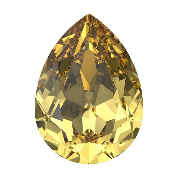 Swarovski Fancy Stones 4320 18 x 13 mm Recreated Dark Jonquil F