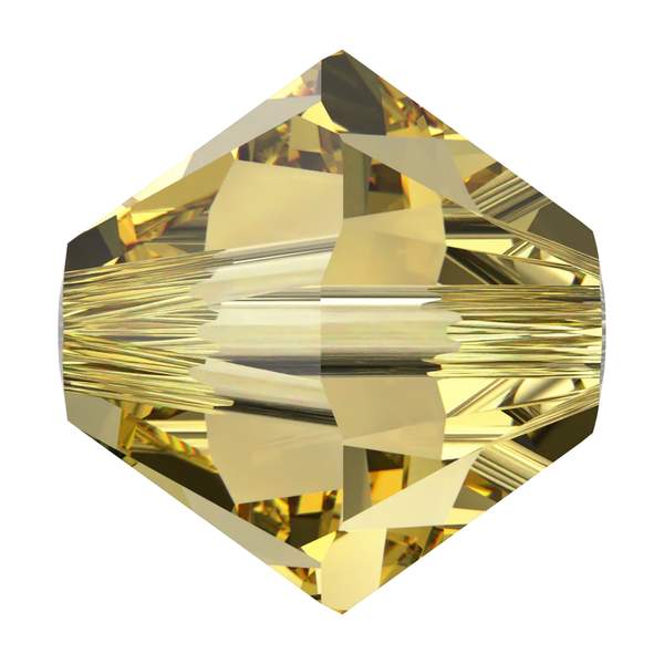 Swarovski Crystal Beads 5328 6 mm Recreated Dark Jonquil