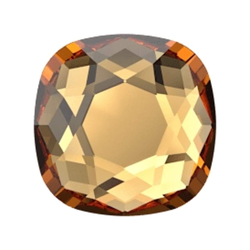 Swarovski Flatback Crystals 2471 10 mm Topaz F