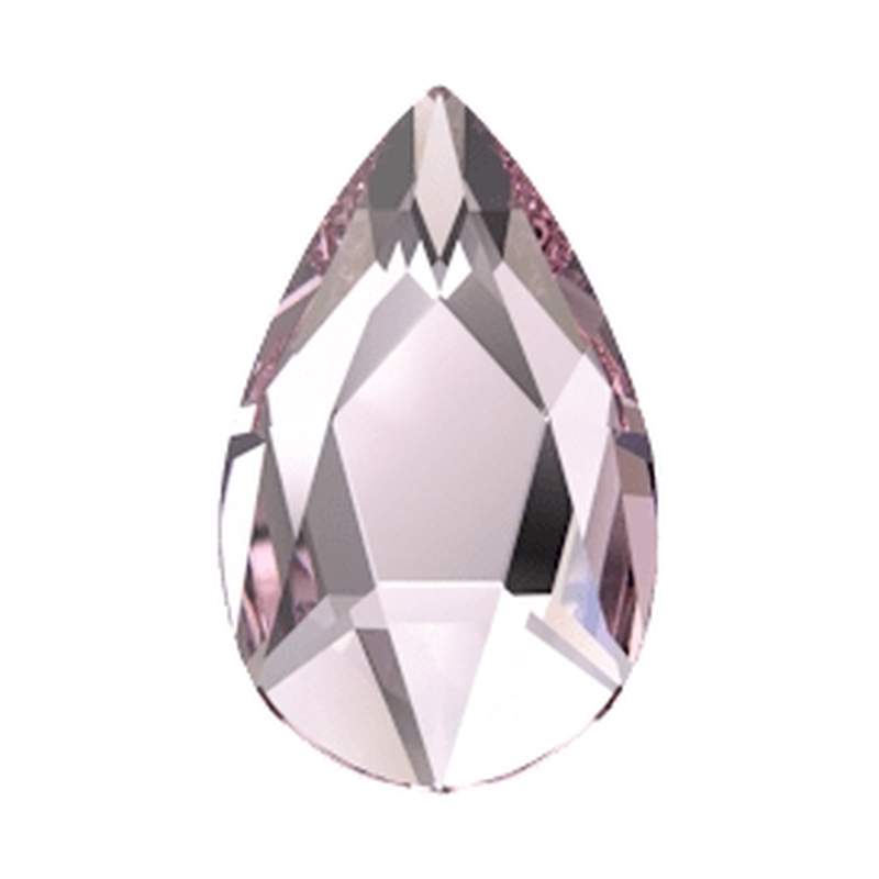Swarovski Flatback Crystals 2303 8 x 5 mm Rosaline F