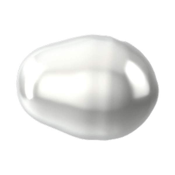 Swarovski Crystal Pearls 5821 11 x 8 mm Crystal Moonlight Pearl