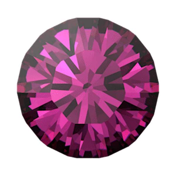 Swarovski Round Stones 1028 pp 7 Dark Rose F