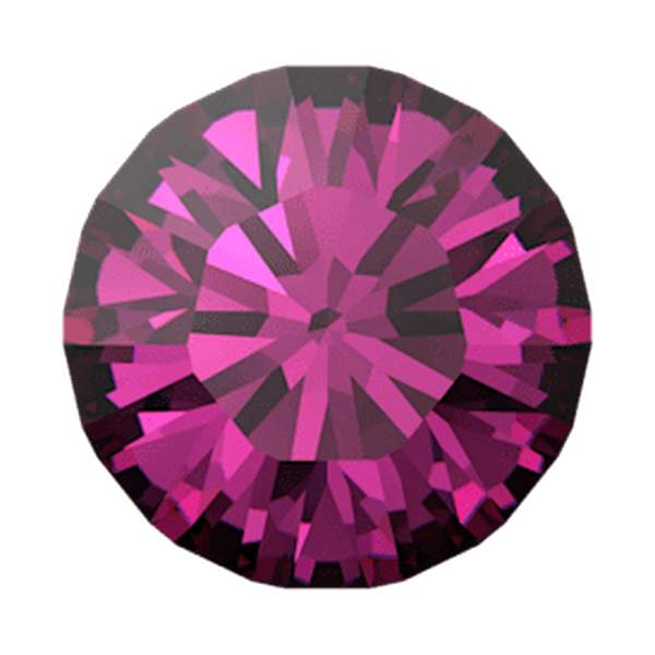 Swarovski Round Stones 1028 pp 8 Dark Rose F