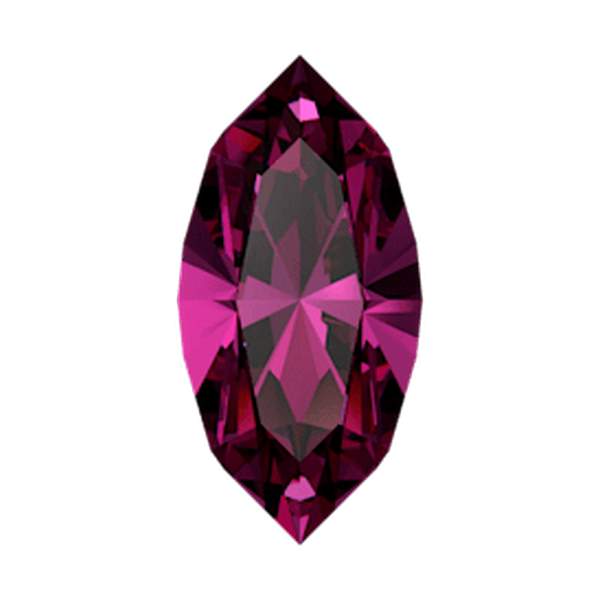 Swarovski Fancy Stones 4228 5 x 2,5 mm Dark Rose F