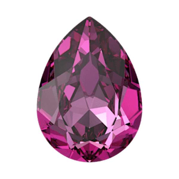 Swarovski Fancy Stones 4320 6 x 4 mm Dark Rose F