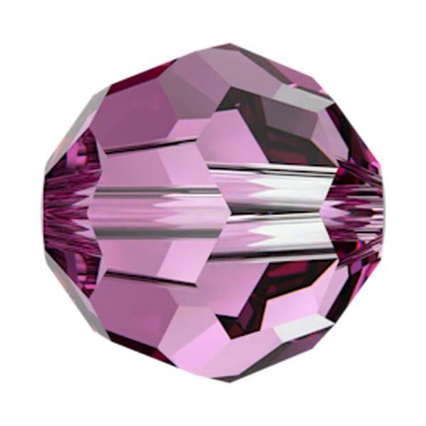 Swarovski Crystal Beads 5000 8 mm Dark Rose