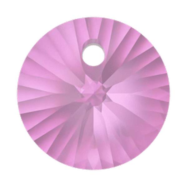 Swarovski Crystal Pendants 6428 6 mm Dark Rose