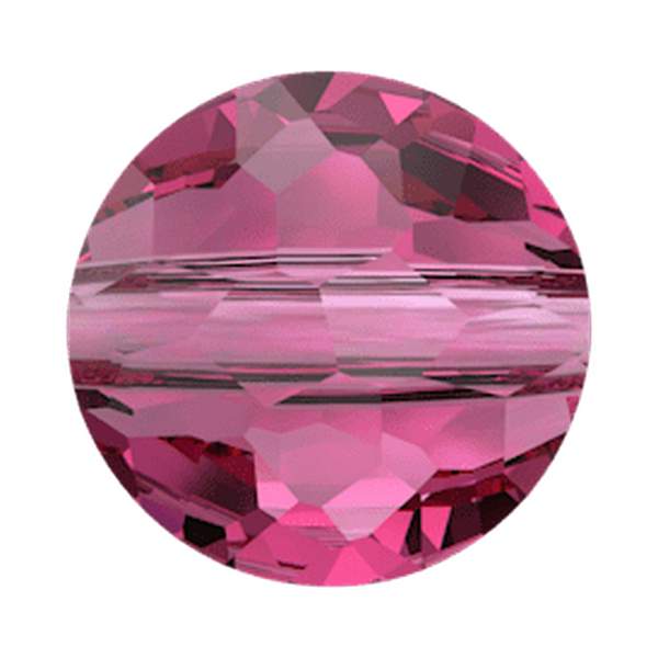 Swarovski Crystal Beads 5034 6 mm Fuchsia
