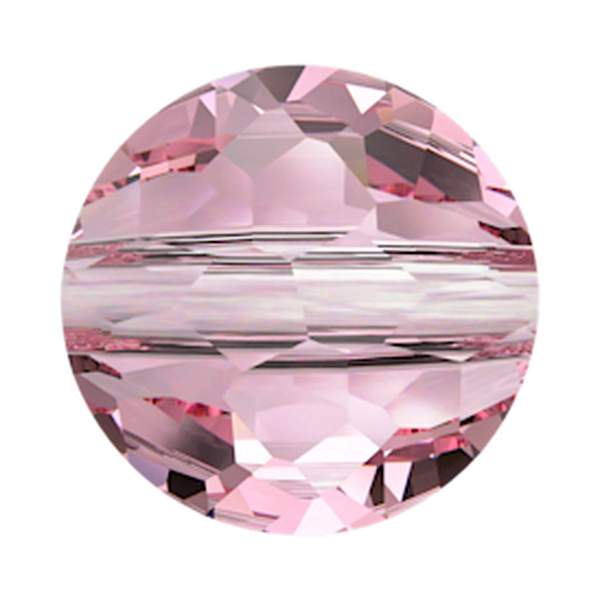 Swarovski Crystal Beads 5034 6 mm Light Rose