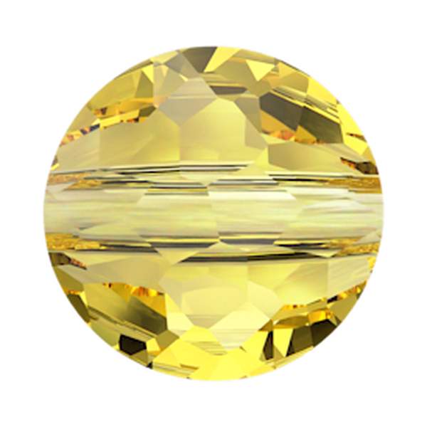 Swarovski Crystal Beads 5034 6 mm Light Topaz