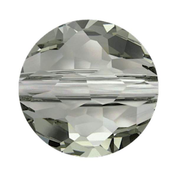 Swarovski Crystal Beads 5034 8 mm Black Diamond