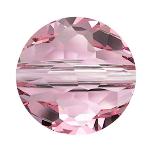 Swarovski Crystal Beads 5034 8 mm Light Rose