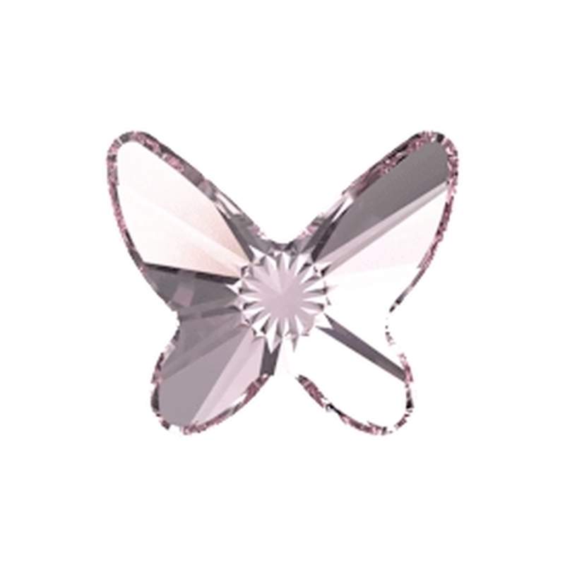 Swarovski Flatback Crystals 2854 12 mm Rosaline F