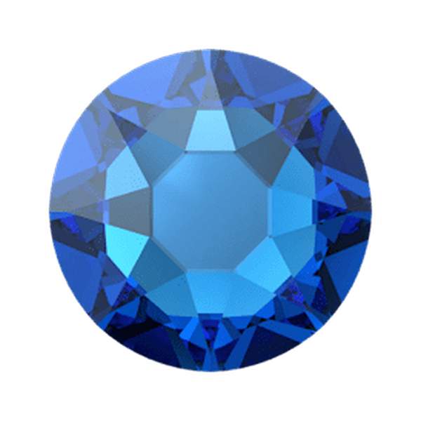 Swarovski Hotfix Crystals 2078 ss 30 Capri Blue Nightfall A HF