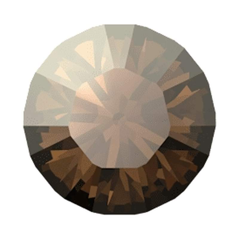 Swarovski Round Stones 1028 pp 10 Greige Golden Shadow F