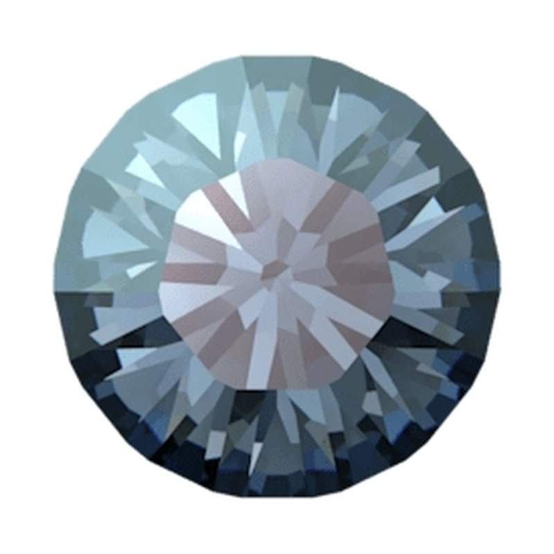 Swarovski Round Stones 1028 pp 10 Denim Blue Moonlight F