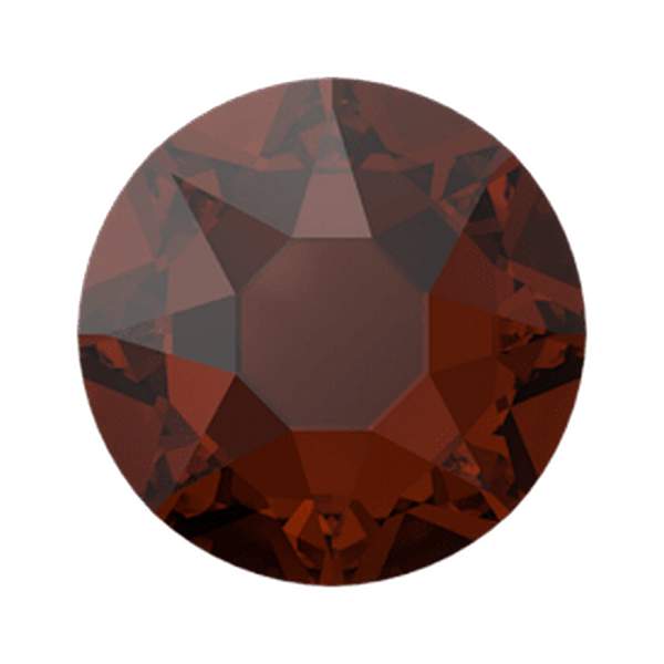 Swarovski Hotfix Crystals 2078 ss 30 Smoked Amber A HF