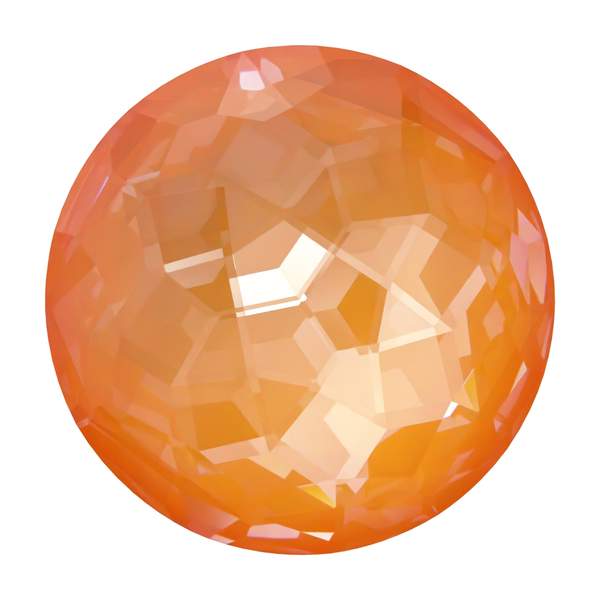 Swarovski Round Stones 1383 8 mm Crystal Mango Ignite