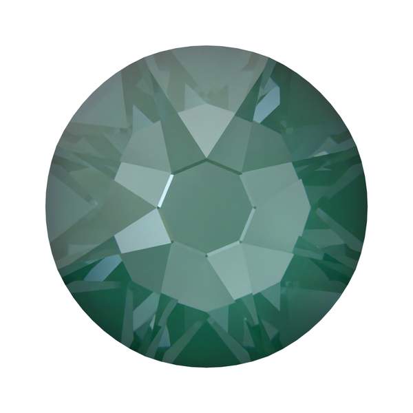 Swarovski Flatback Crystals 2088 ss 30 Crystal Pine Green Ignite