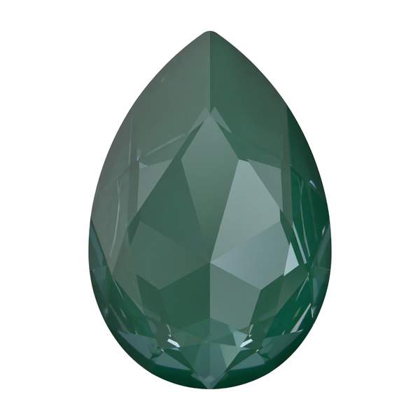 Swarovski Fancy Stones 4327 30 x 20 mm Crystal Pine Green Ignite