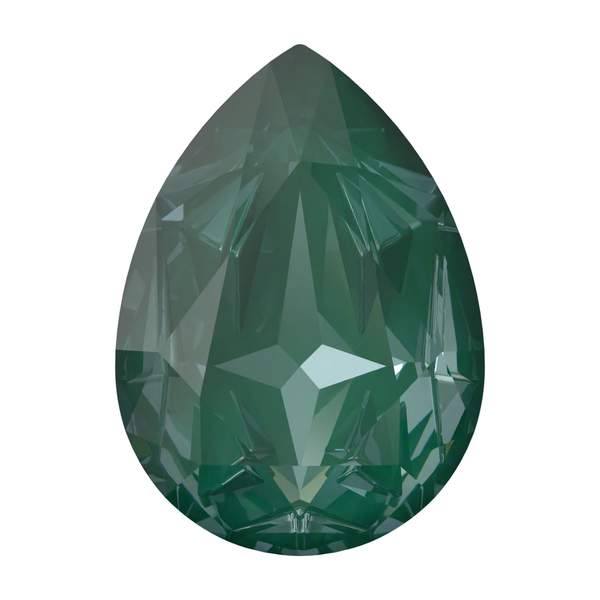 Swarovski Fancy Stones 4390 18 x 13 mm Crystal Pine Green Ignite