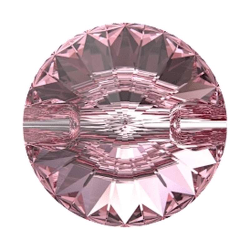 Swarovski Crystal Buttons 3015 12 mm Light Rose F