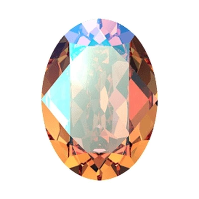 Swarovski Fancy Stones 4120 14 x 10 mm Rose Peach Shimmer F