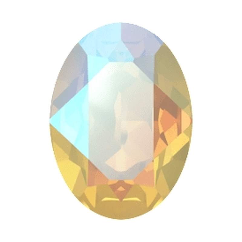 Swarovski Fancy Stones 4120 18 x 13 mm White Opal Shimmer F