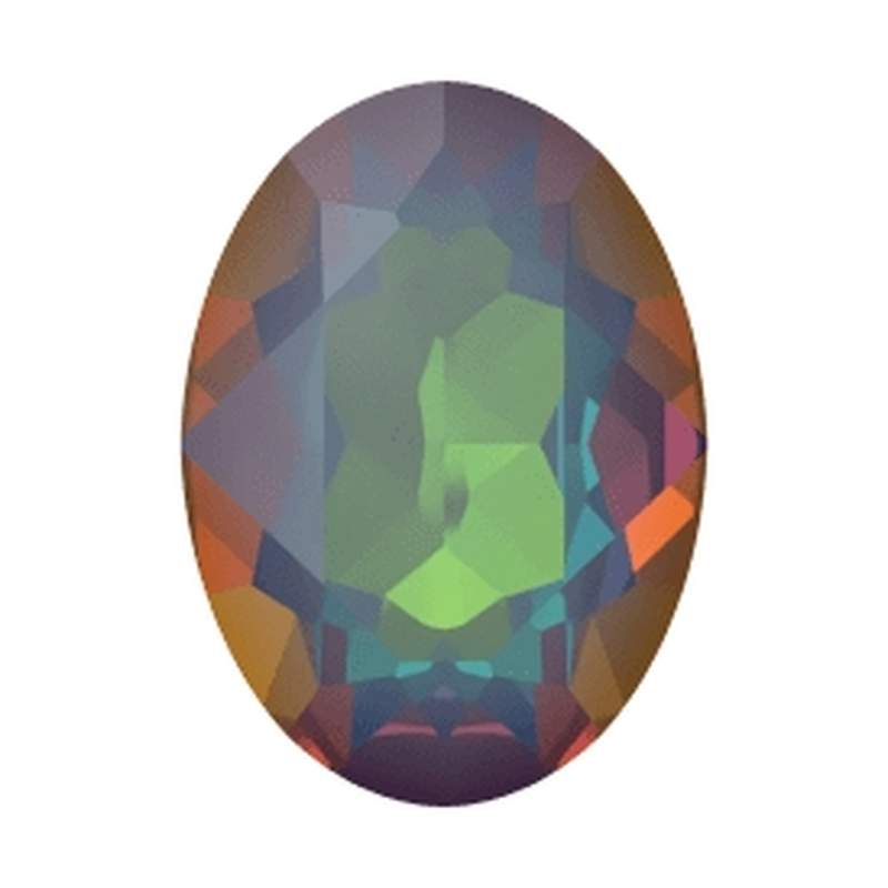 Swarovski Fancy Stones 4120 18 x 13 mm White Opal Vitrail Medium F