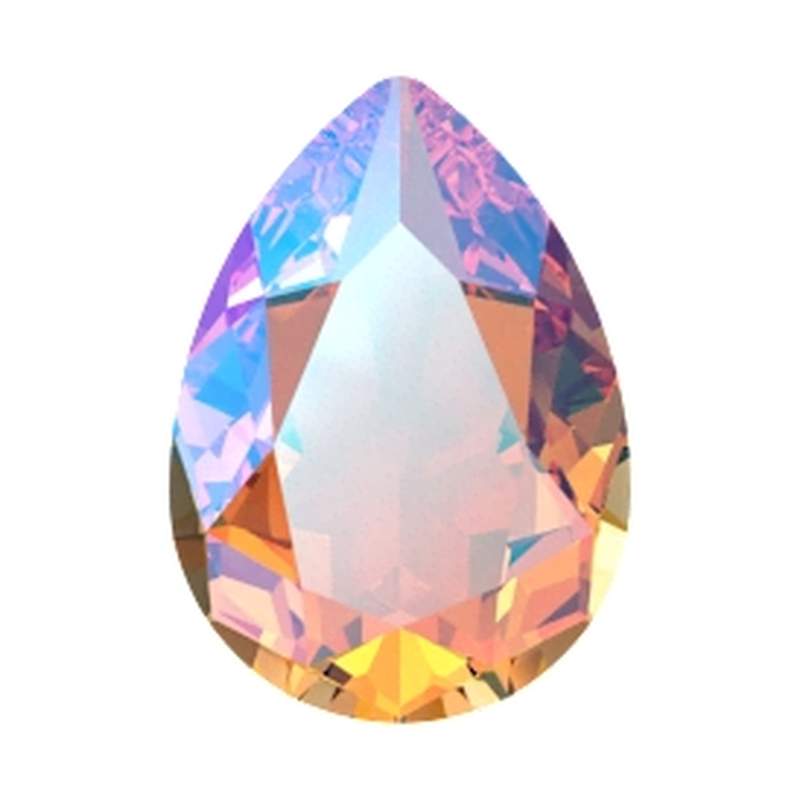 Swarovski Fancy Stones 4320 14 x 10 mm Rose Peach Blue AB