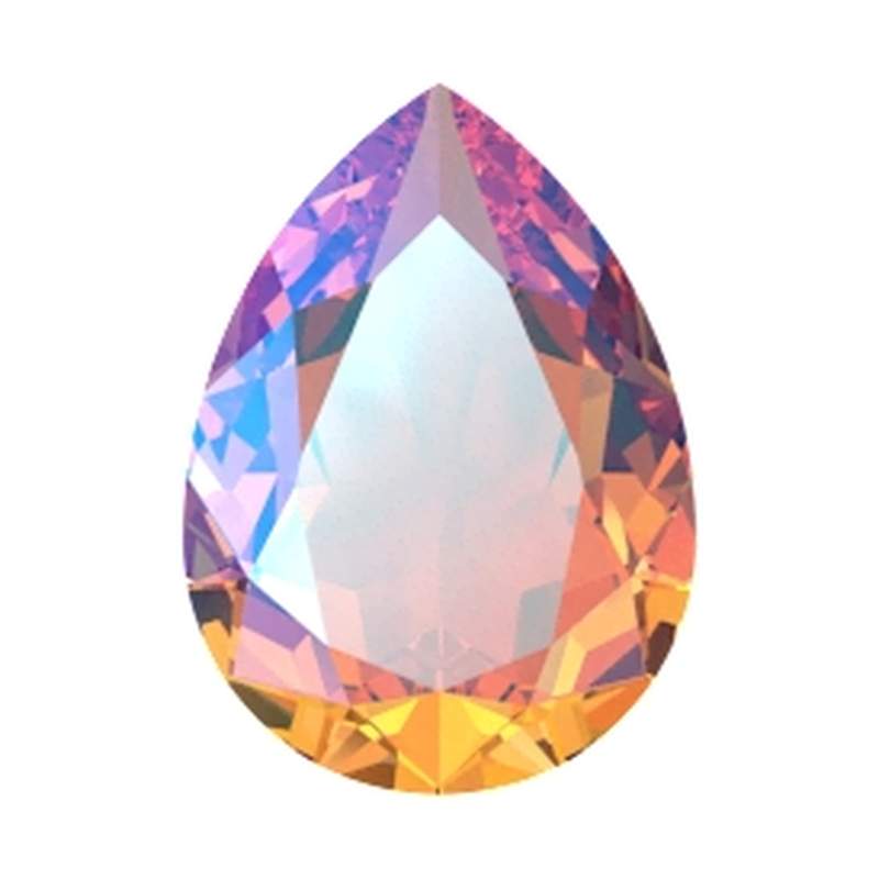 Swarovski Fancy Stones 4320 18 x 13 mm Rose Peach Blue AB