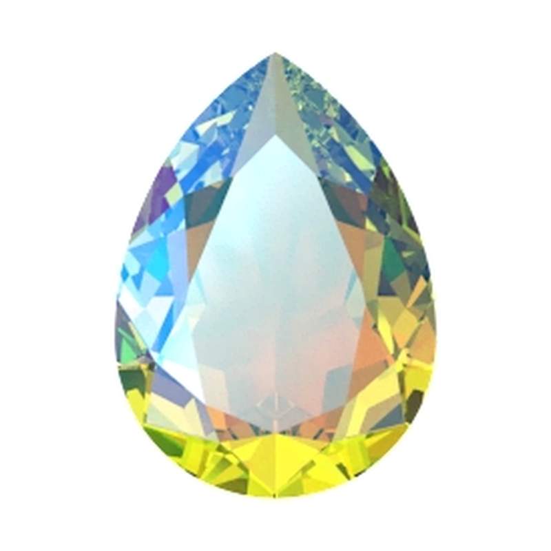 Swarovski Fancy Stones 4320 18 x 13 mm Citrus Green Blue AB