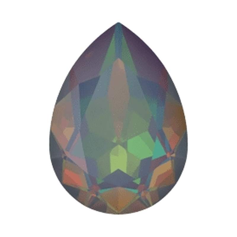 Swarovski Fancy Stones 4320 18 x 13 mm White Opal Vitrail Medium F