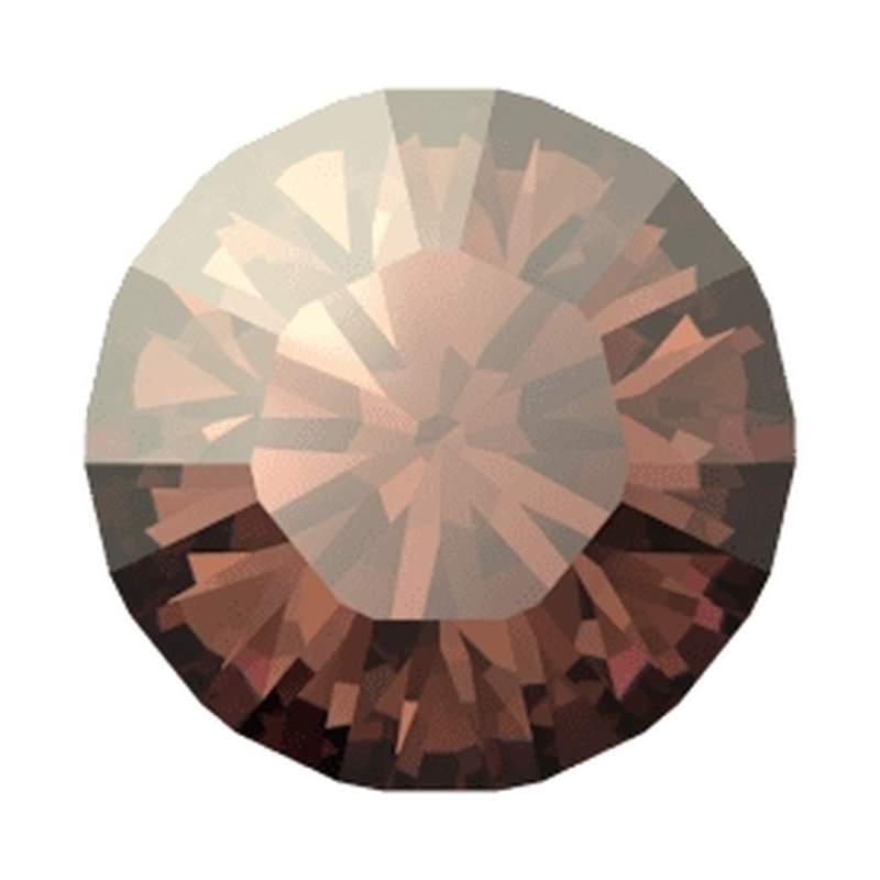 Swarovski Round Stones 1028 pp 8 Iris Golden Shadow F