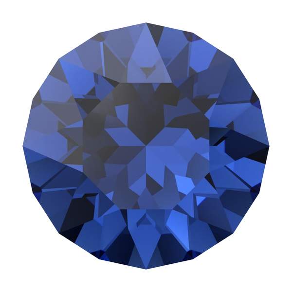 Swarovski Round Stones 1088 pp 27 Recreated Dark Sapphire F