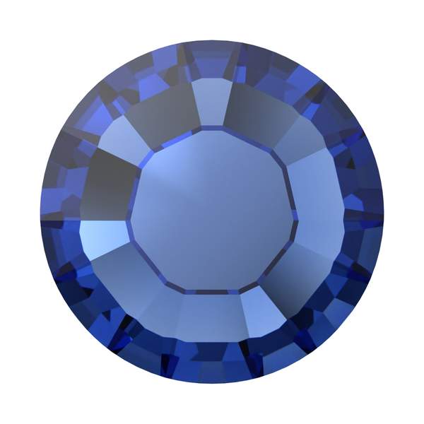 Swarovski Hotfix Crystals 2038 ss 6 Recreated Dark Sapphire A HF