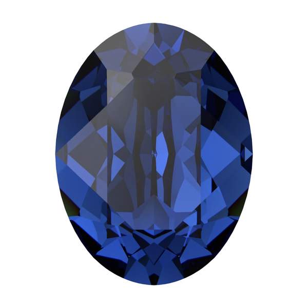 Swarovski Fancy Stones 4120 8 x 6 mm Recreated Dark Sapphire F