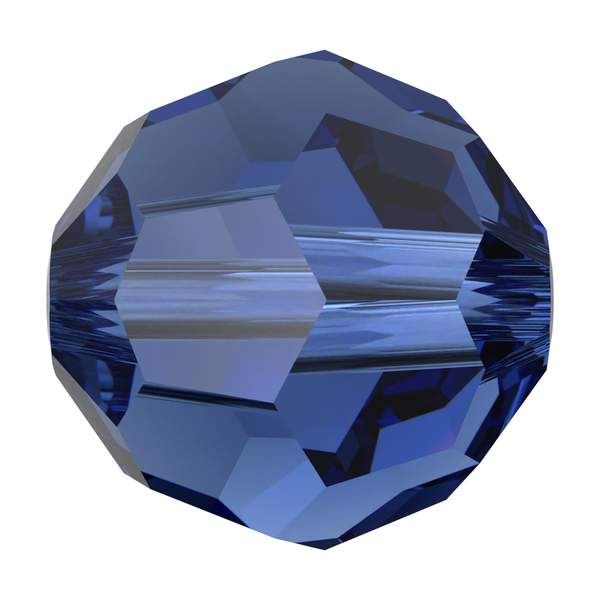 Swarovski Crystal Beads 5000 8 mm Recreated Dark Sapphire