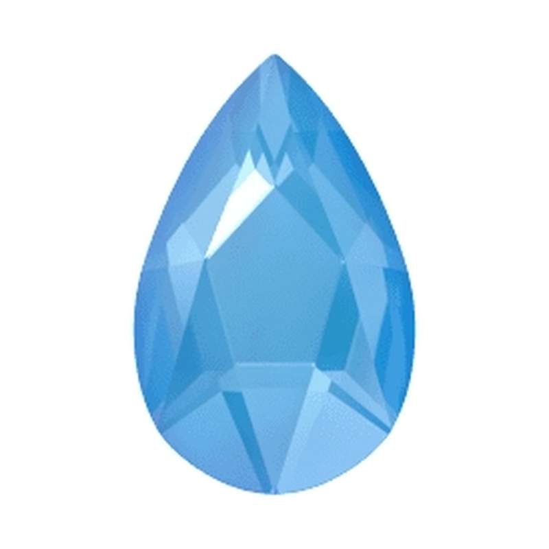 Swarovski Flatback Crystals 2303 14 x 9 mm Crystal Electric Blue Ignite