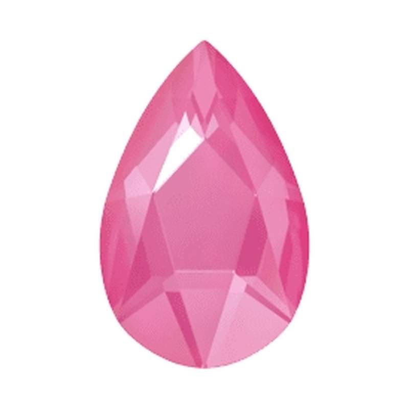 Swarovski Flatback Crystals 2303 14 x 9 mm Crystal Electric Pink Ignite