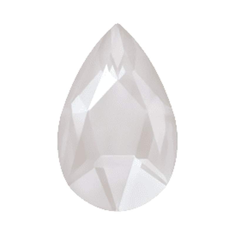 Swarovski Flatback Crystals 2303 14 x 9 mm Crystal Electric White Ignite